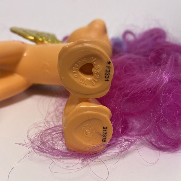 My Little Pony 7” Sunny Starscout Orange Unicorn Pony Gold Colored Wings 2021 - Picture 5 of 6